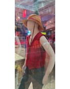 One Piece Iñaki Godoy Red Vest | Monkey D. Luffy Red Vest